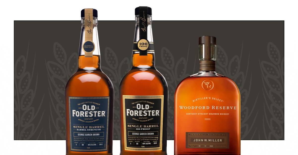 Old Forester Single Barrel & Woodford Bourbon Barrel OHLQ