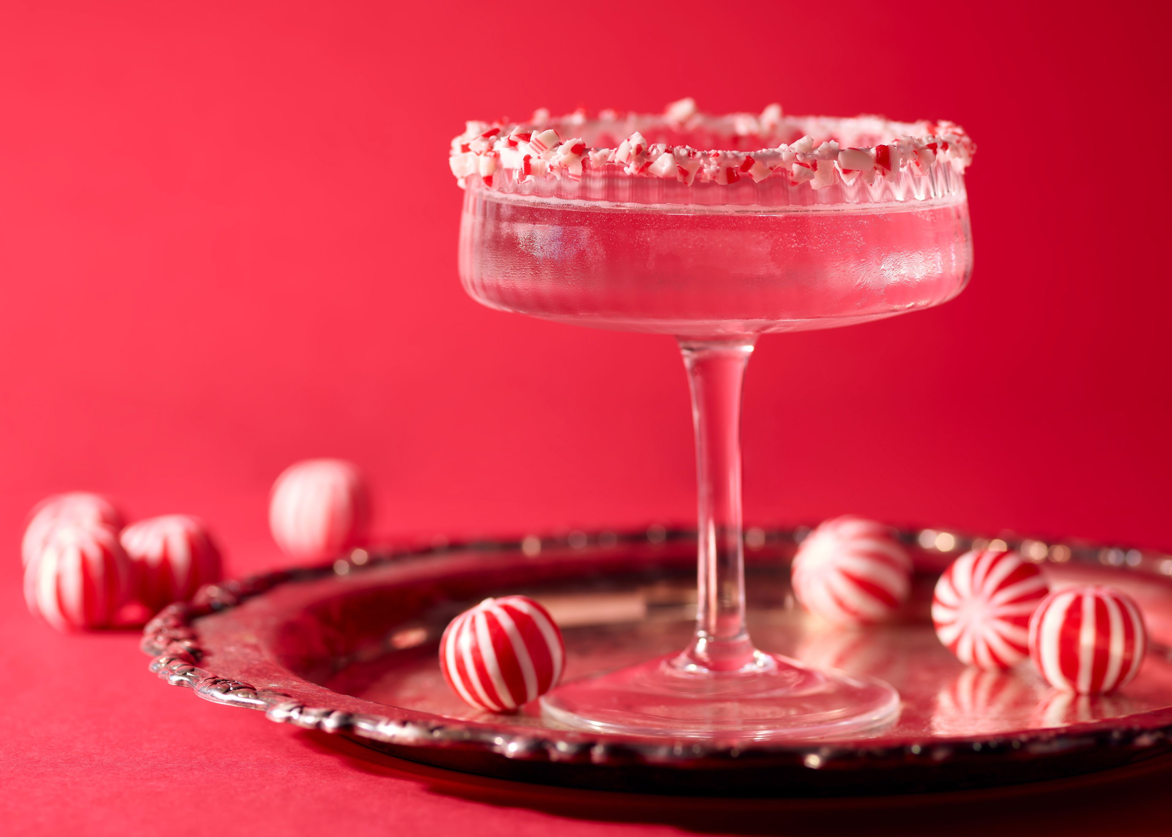 Candy Cane Martini, Holiday Cocktail