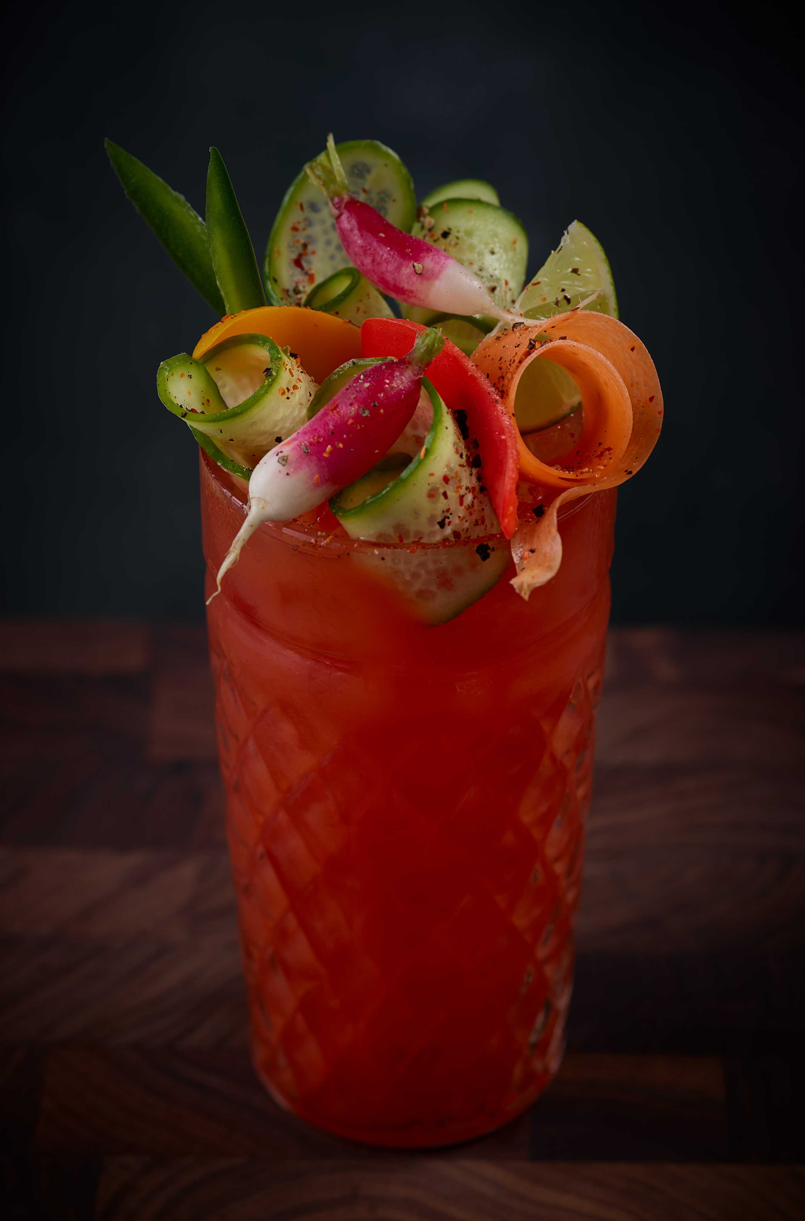 Escabeche Bloody Maria (Mexican Bloody Mary)