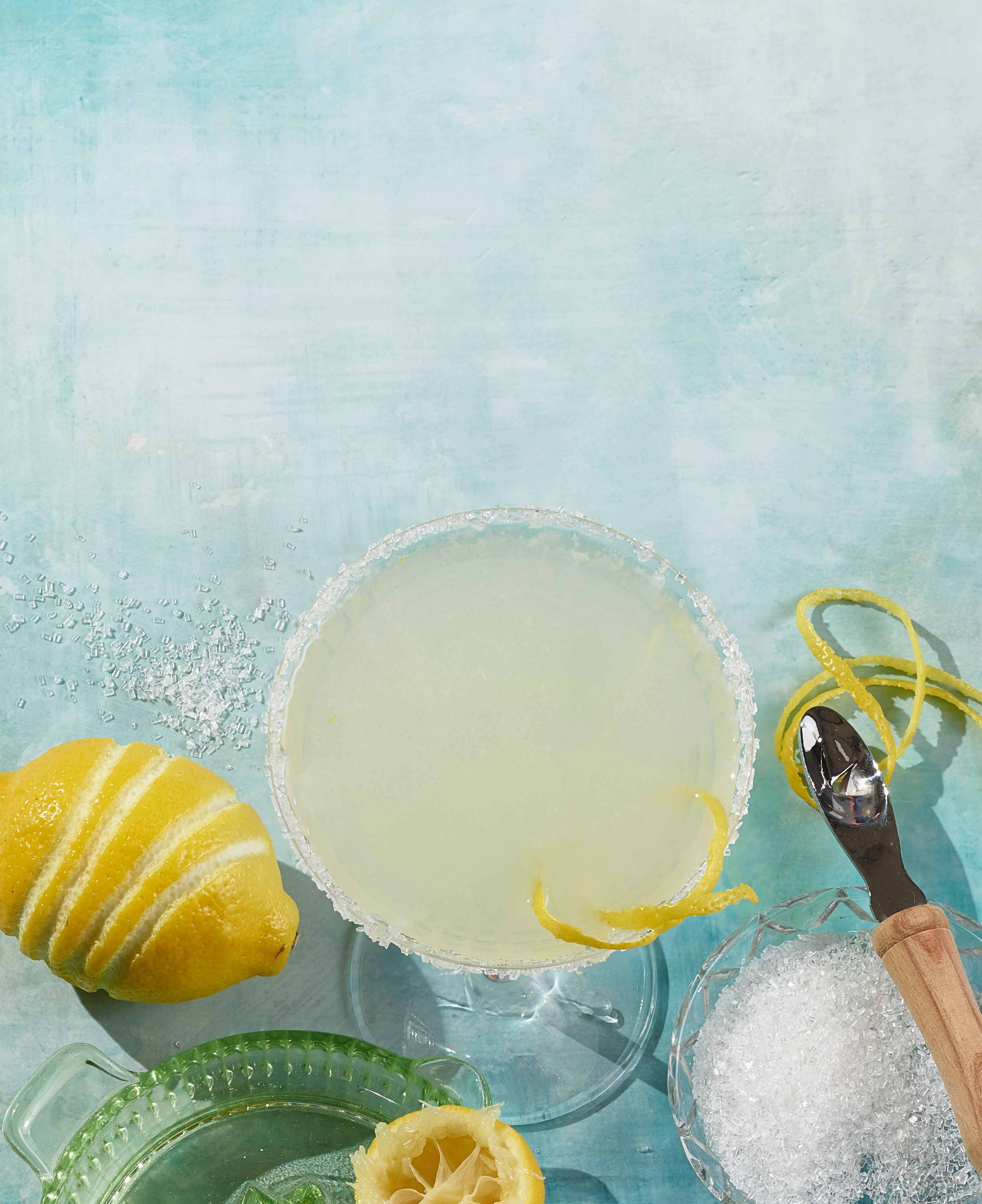 Lemon Drop Martini - Homemade Hooplah
